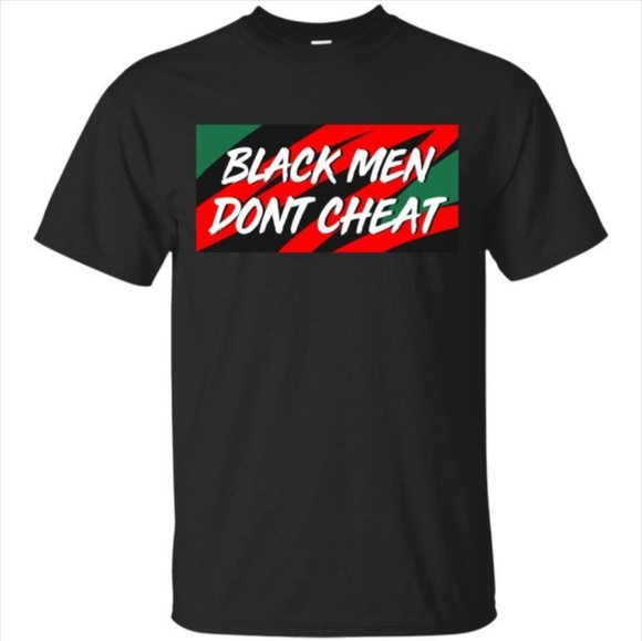 BLACK MEN DON'T CHEAT TEE - Picture 2 of 2